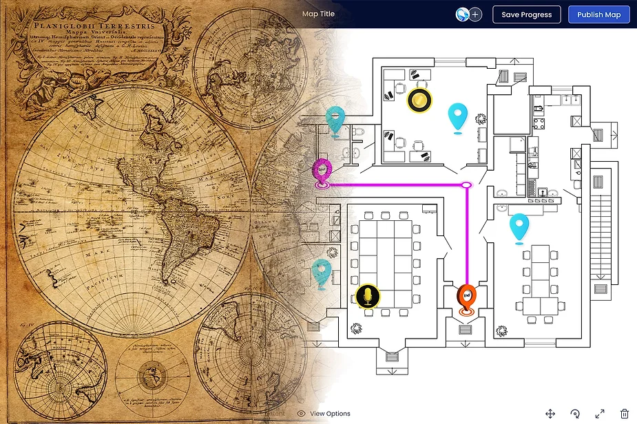 Milestones in Mapping - from the Bronze Age to ARway